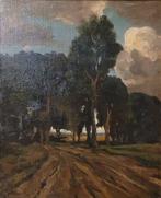 Théophile de Bock (1851-1904) - Paesaggio boschivo, Antiek en Kunst