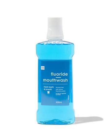 HEMA Mondwater fluoride - 500 ml beschikbaar voor biedingen