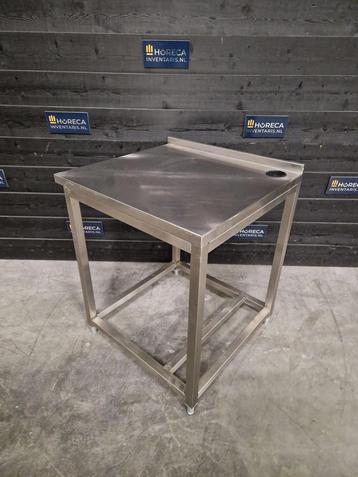 Werktafel | gelast | RVS | 75x80 cm beschikbaar voor biedingen