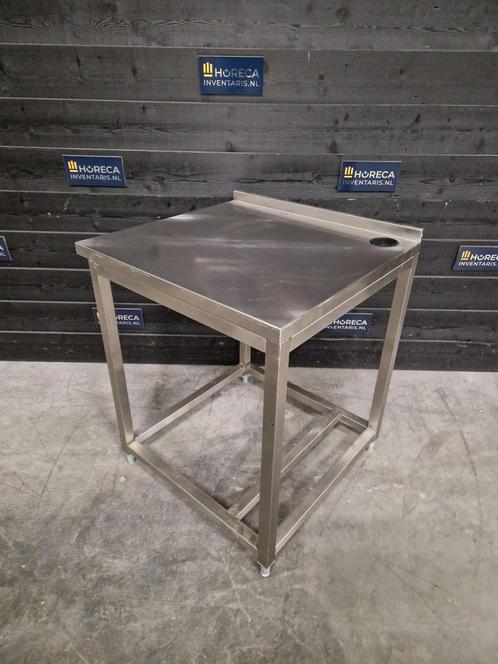 Werktafel | gelast | RVS | 75x80 cm, Zakelijke goederen, Horeca | Keukenapparatuur, Gebruikt, RVS Meubilair