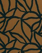 Viscose Twill Abstract Camel, Hobby en Vrije tijd, Stoffen en Lappen, Nieuw, Beige