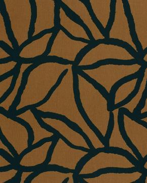 Viscose Twill Abstract Camel, Hobby en Vrije tijd, Stoffen en Lappen, Beige, Nieuw
