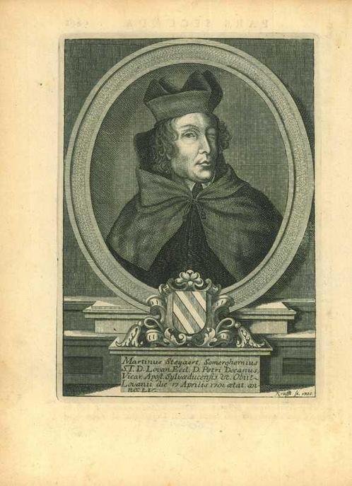Portrait of Martinus Steyaert, Antiek en Kunst, Kunst | Etsen en Gravures