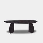 Tafel organisch eikenhout  Set Driehoek  230x105, Huis en Inrichting, Tafels | Eettafels, Nieuw