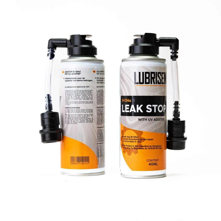 Lubrisen lekstop R134A met UV lekdetectie, Auto diversen, Autogereedschap