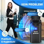 KESSER® RVS Prullenbak - 52 liter - Bewegingssensor - Zwart, Huis en Inrichting, Verzenden, Nieuw