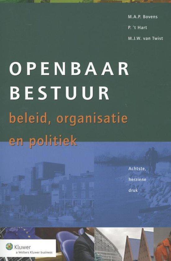 Openbaar Bestuur, 9789013100136, Boeken, Studieboeken en Cursussen, Zo goed als nieuw, Verzenden