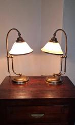 Tafellamp (2) - Messing - Tafel- Bureaulamp