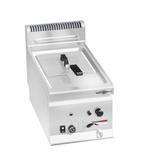 GGM Gastro | Gas friteuse - 8 liter - 6,6 kW | GFB363T-8 |, Witgoed en Apparatuur, Frituurpannen, Verzenden, Nieuw