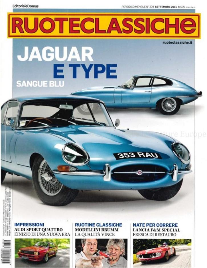 2014 RUOTECLASSICHE MAGAZINE 309 ITALIAANS, Boeken, Auto's | Folders en Tijdschriften