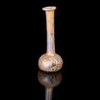 Oud-Romeins Glazen Fles - Unguentarium - Parfumfles (Zonder