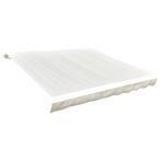 vidaXL Luifeldoek 4,5x3 m canvas crème, Verzenden, Nieuw