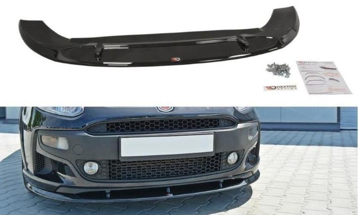 Voorspoiler Fiat Punto Evo Abarth Glanzend Zwart, Auto-onderdelen, Carrosserie en Plaatwerk, Ophalen of Verzenden