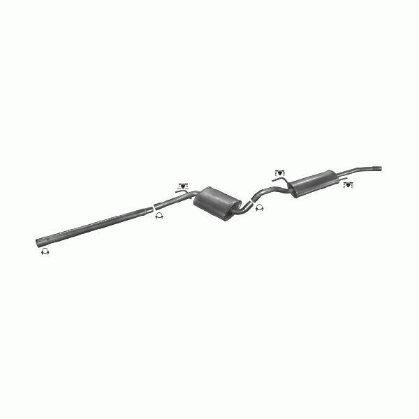 Complete uitlaat Volkswagen Passat 1.6 1.9 1.8, Auto-onderdelen, Uitlaatsystemen, Verzenden