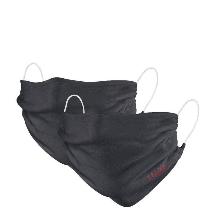 FALKE unisex mondkapje - set van 2 grijs (Mooi & Gezond), Sieraden, Tassen en Uiterlijk, Uiterlijk | Lichaamsverzorging, Nieuw