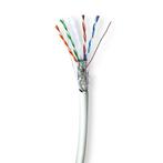 Netwerk Kabel CAT6 S/ FTP kabel vaste Koperkern 100 meter, Computers en Software, Pc- en Netwerkkabels, Verzenden, Nieuw