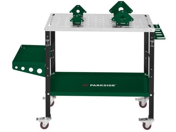 Veiling - PARKSIDE Mobiele Lastafel inklapbaar max.300, Doe-het-zelf en Verbouw, Werkbanken, Nieuw