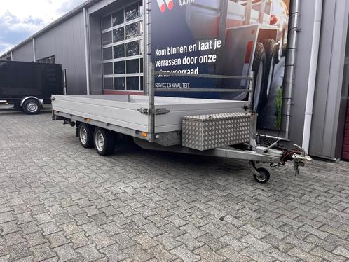 Saris plateauwagen | 406x204 cm - 2700 kg | Mooie uitvoering, Auto diversen, Aanhangers en Bagagewagens, Gebruikt