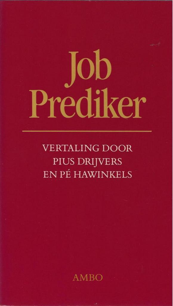 JOB PREDIKER 9789026312434 DRIJVERS PIUS, Boeken, Geschiedenis | Wereld, Gelezen, Verzenden