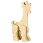 Giraffe - Hout 3D Staand - Hobby & DIY - Duurzaam & Onbehand, Ophalen of Verzenden, Nieuw