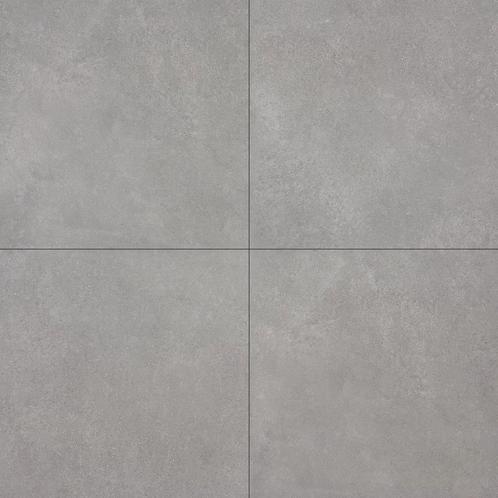 Vloertegel / wandtegel betonlook cems grijs 80x80, Doe-het-zelf en Verbouw, Tegels, Vloertegels, Nieuw, 10 m² of meer, Keramiek