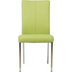 Leren eetkamerstoel Comfort - Hermes Lime (felgroen) -, Huis en Inrichting, Stoelen, Nieuw, Leer, Eén, Leren eetkamerstoel Comfort - Hermes Lime (felgroen) - Poten staal vierkant RVS past perfect in uw interieur als u woonstijl: Modern is.
