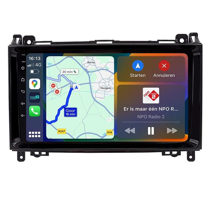 Android navigatie radio Mercedes Vito Viano Sprinter B20..., Auto diversen, Autoradio's
