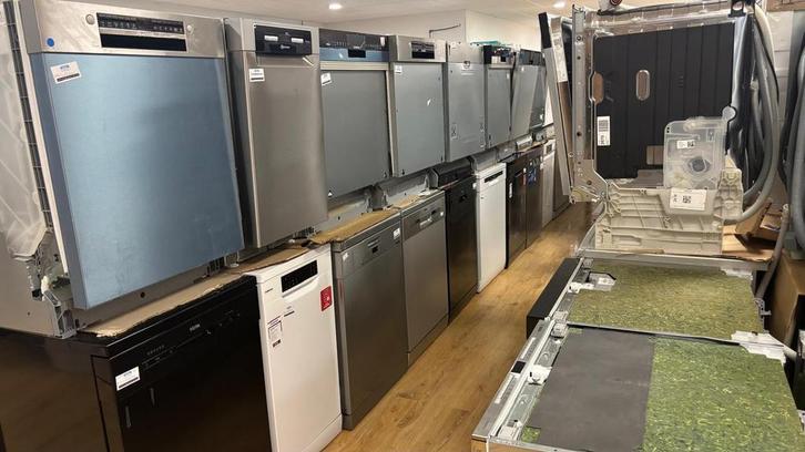 Vaatwasmachines – schoon servies in een handomdraai!, Witgoed en Apparatuur, Vaatwasmachines, Nieuw, Energieklasse A of zuiniger
