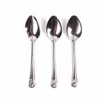 Benson Set van 3 metalen lepels - chroom - 16.5 cm - veel..., Ophalen of Verzenden, Nieuw
