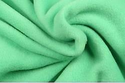 Fleece stof - Mintgroen - Per 10 meter, Hobby en Vrije tijd, Stoffen en Lappen, 120 cm of meer, 200 cm of meer, Groen, Nieuw, Polyester