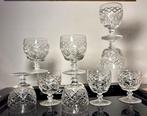 Drinkservies (9) - Kristal, Antiek en Kunst, Antiek | Glas en Kristal