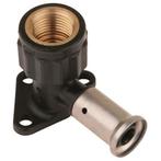 Henco muurplaat 16x1/2 binnendraad met plug - 2PK-1604BP, Verzenden, Nieuw