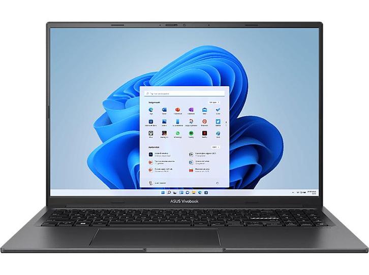Asus - Vivobook 16x K3605zf-rp520w - 16 inch - Zwart, Computers en Software, Windows Laptops, 2 tot 3 Ghz, 16 inch, Qwerty, Nieuw