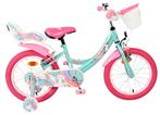 Volare Unicorn Kinderfiets - Meisjes - 16 inch - Groen -, Verzenden, Nieuw, 16 inch