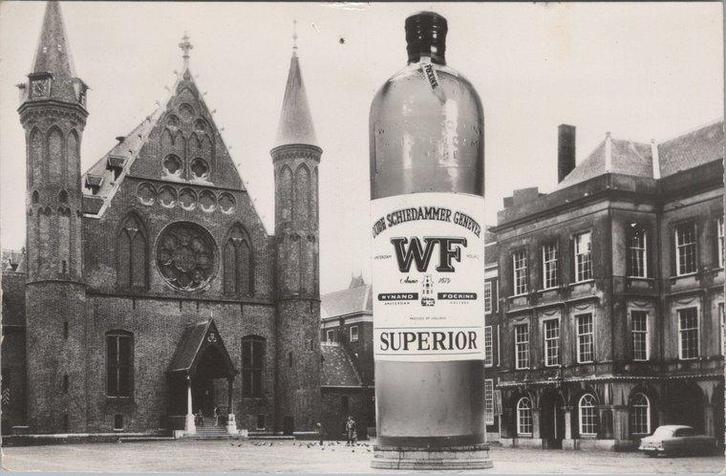 DEN HAAG - Oude Schiedammer Genever Superior, Verzamelen, Ansichtkaarten | Nederland, Verzenden