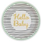 Borden Hello Baby 23cm 8st, Verzenden, Nieuw