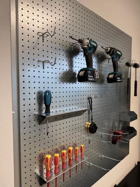 Metaal verzinkt gereedschapsbord 120 x 120 cm NIEUW, Doe-het-zelf en Verbouw, Gereedschap | Handgereedschap, Nieuw, Ophalen