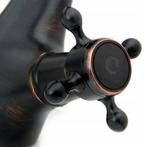 REA Retro wastafelkraan - laag model - vintage zwart - me..., Doe-het-zelf en Verbouw, Sanitair, Ophalen of Verzenden, Nieuw