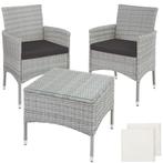 Wicker zitgroep Luzern 2+1 met kussenhoezen in 2 kleuren - l, Tuin en Terras, Tuinsets en Loungesets, Verzenden, Nieuw