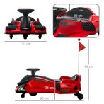 TRUUSK Kinder Elektrische Kart 12 V 3-8km/h Drift Kart Met D, Verzenden, Nieuw