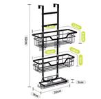 Hangende Badkamerplank Boven Deur Boorvrij Opbergrek, Verzenden, Nieuw