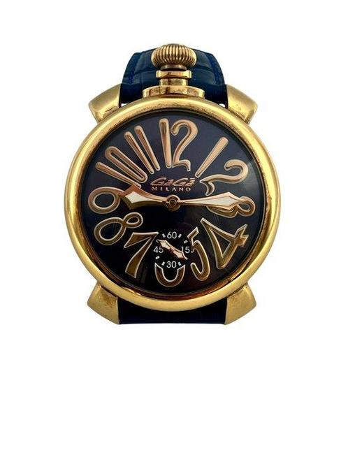 GaGà Milano - Manuale 48 mm - Heren - 2000-2010, Sieraden, Tassen en Uiterlijk, Horloges | Heren