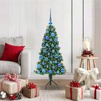 vidaXL Hoek Kunstkerstboom met 150 LED Groen 120 cm PVC en, Verzenden, Nieuw