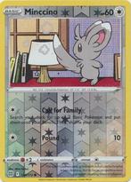 Minccino 124/172 reverse Holo  Brilliant Stars, Ophalen of Verzenden, Nieuw, Losse kaart, Foil