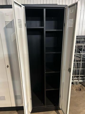 Goedkope tweedehands metalen lockerkasten - 180x60x50 beschikbaar voor biedingen