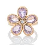 Tiffany & Co. - Hanger - Tiffany & Co Sparkler Flower - 18, Sieraden, Tassen en Uiterlijk, Antieke sieraden