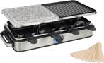 Princess Gourmetstel 162635 - Raclette 8 Personen - Steen en, Witgoed en Apparatuur, Gourmetstellen, Verzenden, Zo goed als nieuw