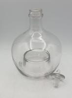 Fles - Verre gesuft in de mond - Gobe-mouches of wespenval, Antiek en Kunst