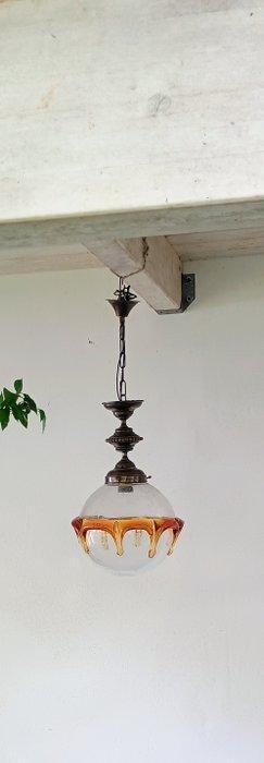 Lamp - Glas, Antiek en Kunst, Antiek | Lampen