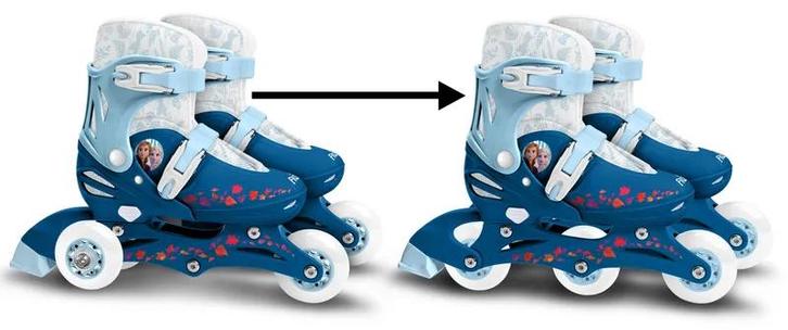 Disney Frozen Skates Blauw Verstelbaar Maat 27-30, Kinderen en Baby's, Speelgoed | Buiten | Rolschaatsen, Nieuw, Ophalen of Verzenden